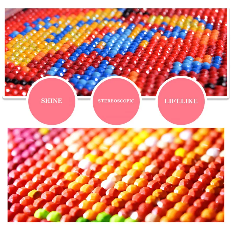 

GRKDPKJ 5d diamond painting lighRi full drill square diamond embroidery Cross stitch pictures of rhinestones Wedding decoration
