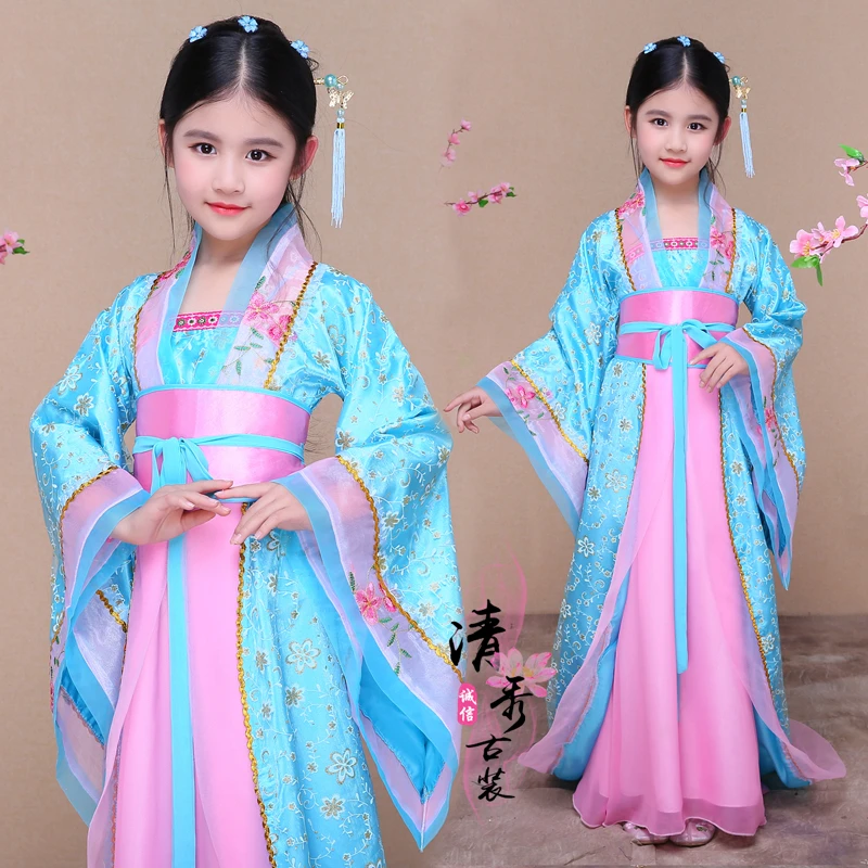 Детский костюм для девочек детский народного танца традиционная китайская Опера
