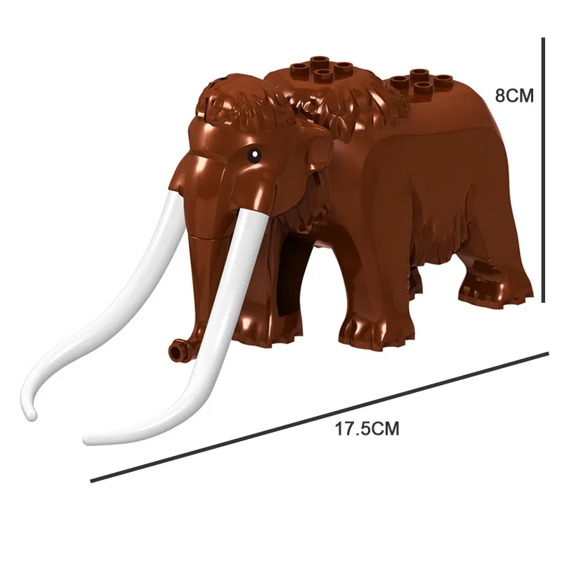 2019 строительные блоки для детей в виде животных медведя панды Кита леопарда