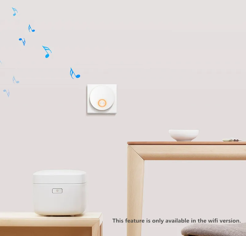 Беспроводной дверной звонок Xiaomi Mijia Linptech Wi-Fi с функцией интеллектуального управления памятью от Mijia 110-240 В переменного тока