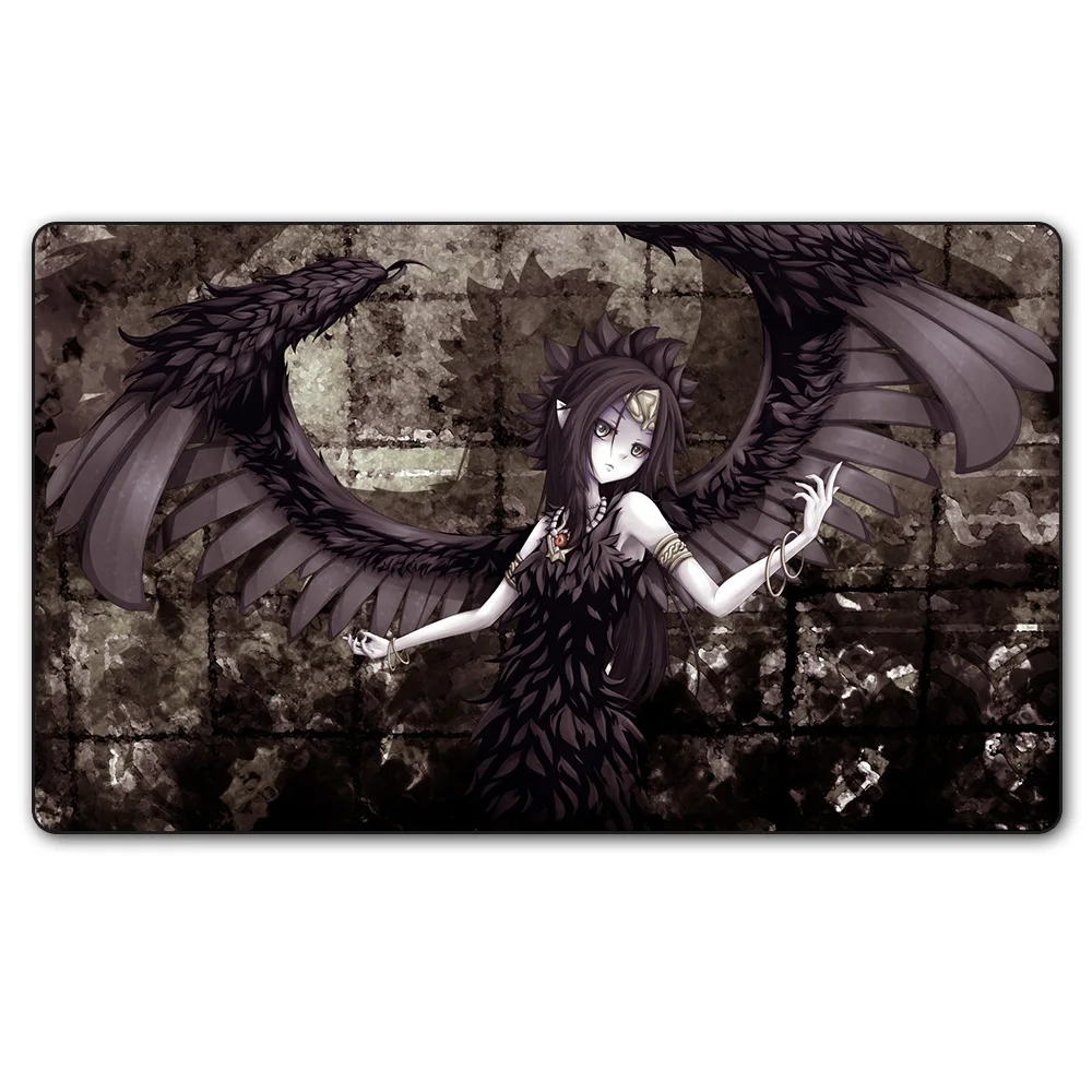Темно-серый Yugioh Shonen Jump Playmat настольные игры карты TCG игровой коврик, на заказ темный маг девочка Yu-gi-oh дизайн коврик настольный игровой коврик Бесплатные сумки - Цвет: Темно-серый