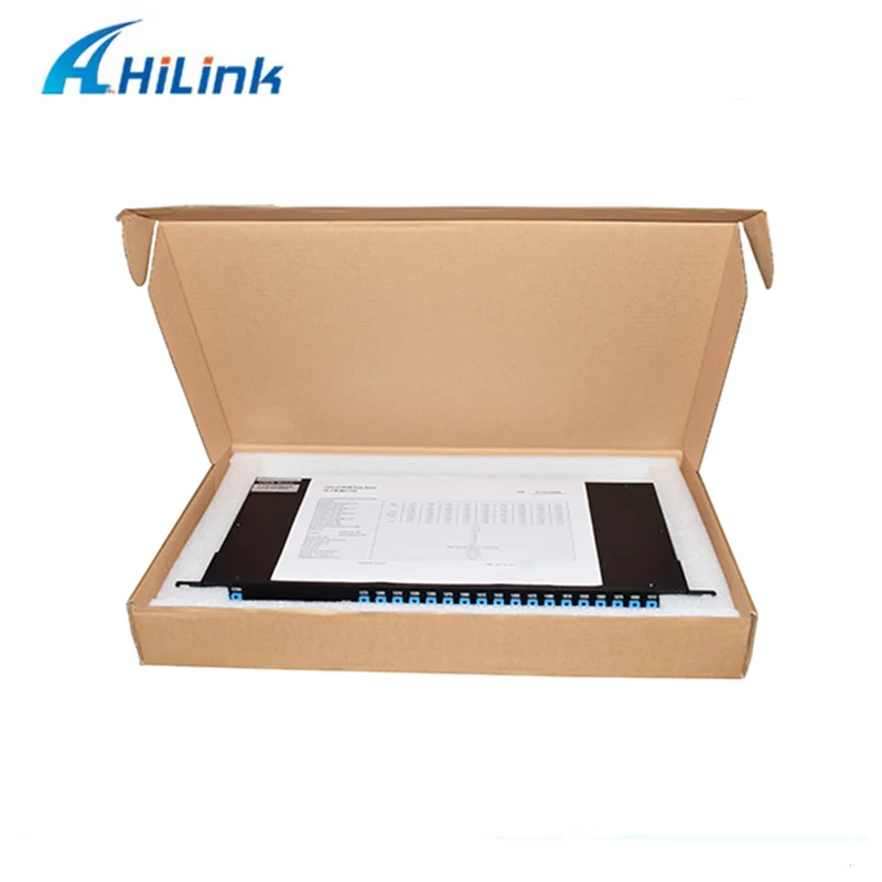 DHL! 1U 1" монтируемый в стойку двойной волоконный LC/UPC разъем 1270nm-1610nm 18CH CWDM Mux+ модуль Demux