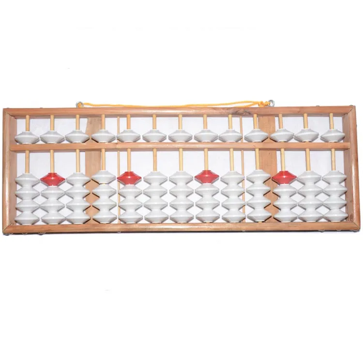 13 колонок, большой размер, нескользящий, для учителя, abacus, китайский, соробан, обучающий инструмент, математический калькулятор, подвесной, Abacus, для учителя, SZ01