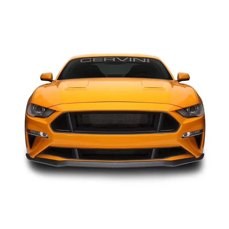 2018 For Ford Mustang Primer Car Fiberglass Front Bumper Net Grille | Автомобили и мотоциклы