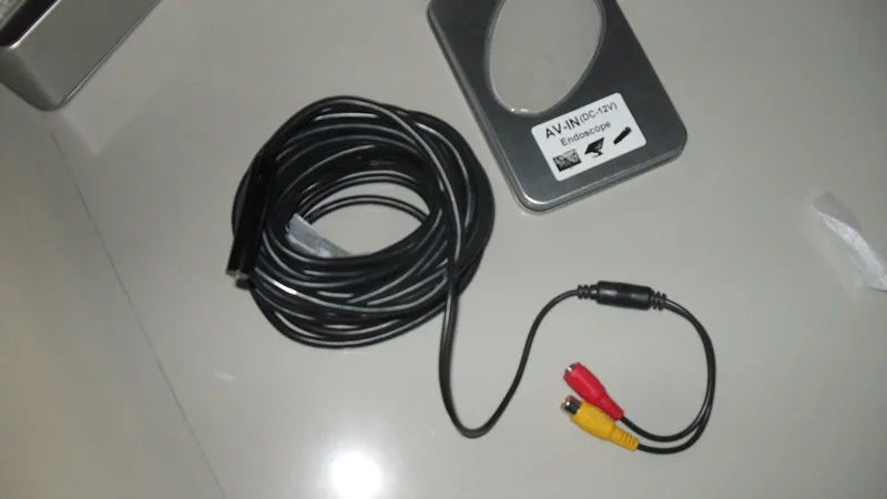 AV10M DC 12V воды доказательство IP67 CMOS видеокамера со смотровым бороскопом AV камера