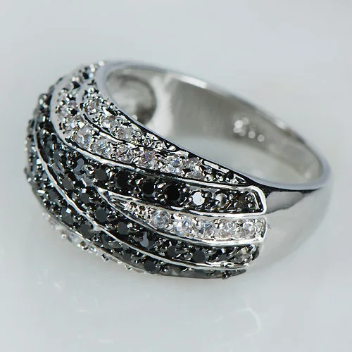 Женское кольцо из серебра 925 пробы с фианитами|925 sterling silver ring|sterling ringssilver ring |