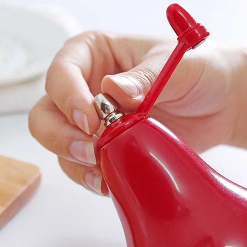 Creative Plastic Pepper Mill Fruit Apple Pear Shape Manually Rotary Grinder Seasoning Bottles Kitchen Tools Spice | Дом и сад