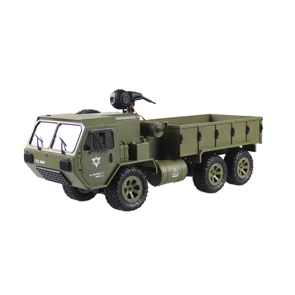 FY004 1/16 2 4G 6WD Радиоуправляемый автомобиль армия США военный грузовик RTR на
