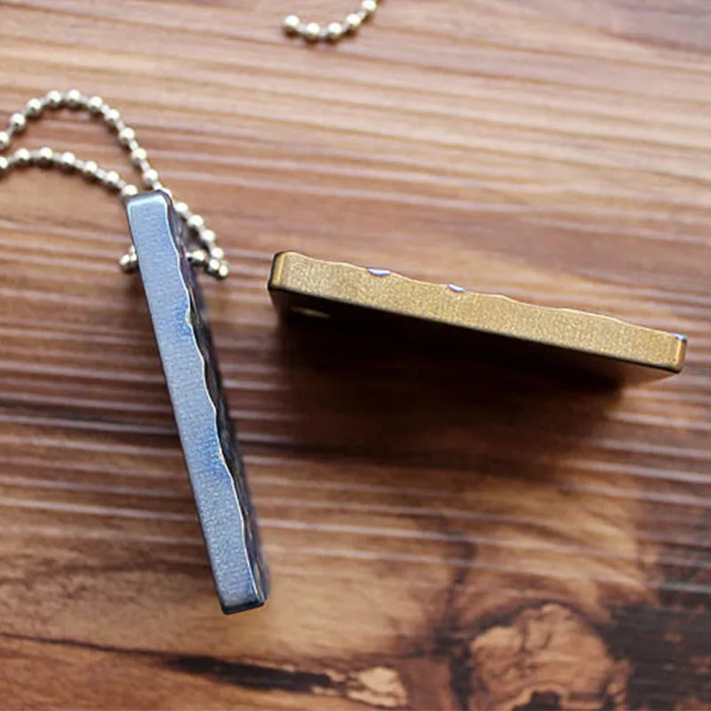 Новинка! Чистая титановая система кремневый узор армейский фанат подвеска для