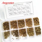 Медь 1000, комплект заклепок шт.набор, M0.9, M1.3, M1.5, M1.7, смешанные трубчатые заклепки, двухсторонняя печатная плата, гвозди GB876