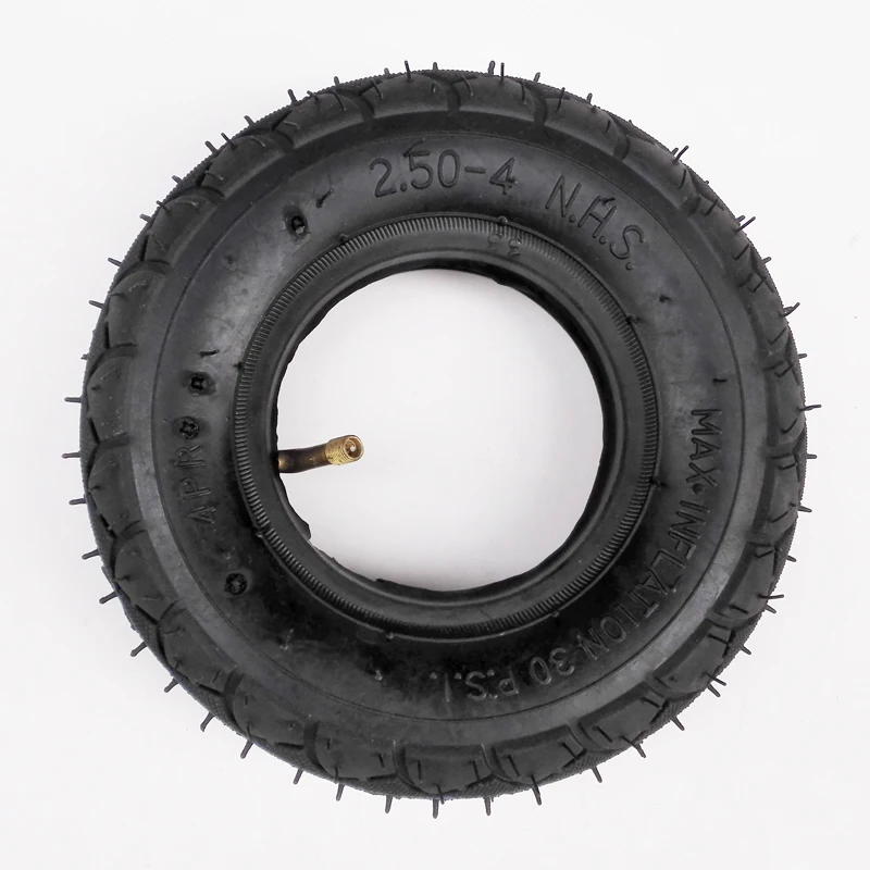 

Tire with Inner Tube 2.50-4 fits Gas Scooter Bike Electric Scooter