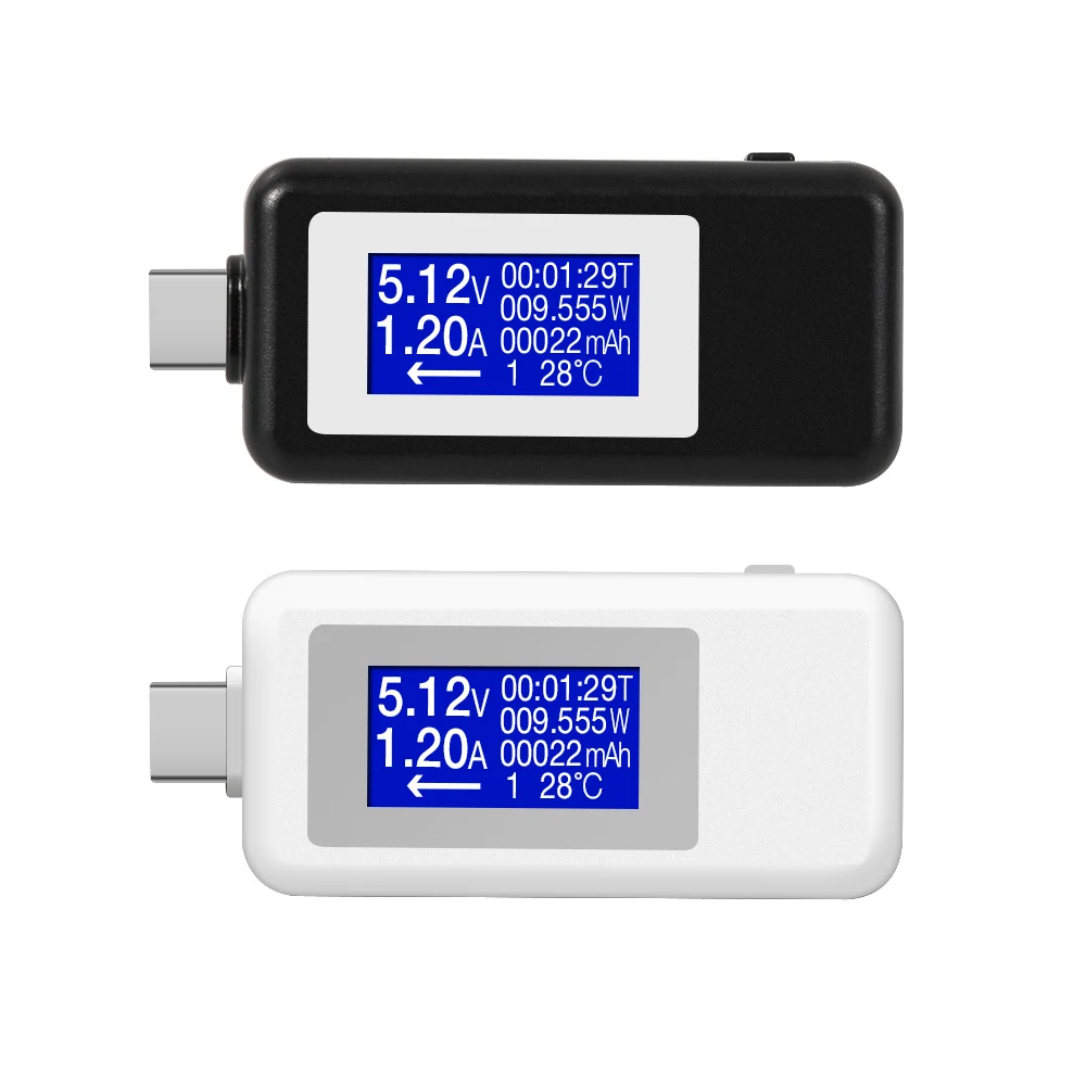 Тип-c тестер USB Тестер DC Цифровой вольтметр напряжение измеритель тока Амперметр детектор power Bank зарядное устройство вольтметр с индикатором