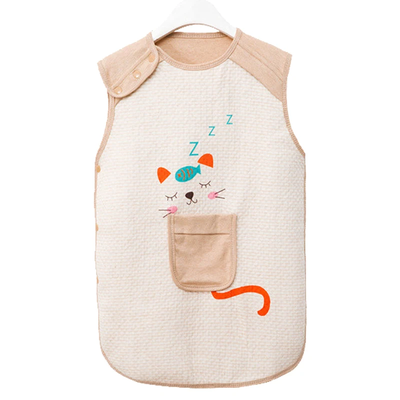 Детское одеяло спальный мешок для новорожденных одежда сна из натурального