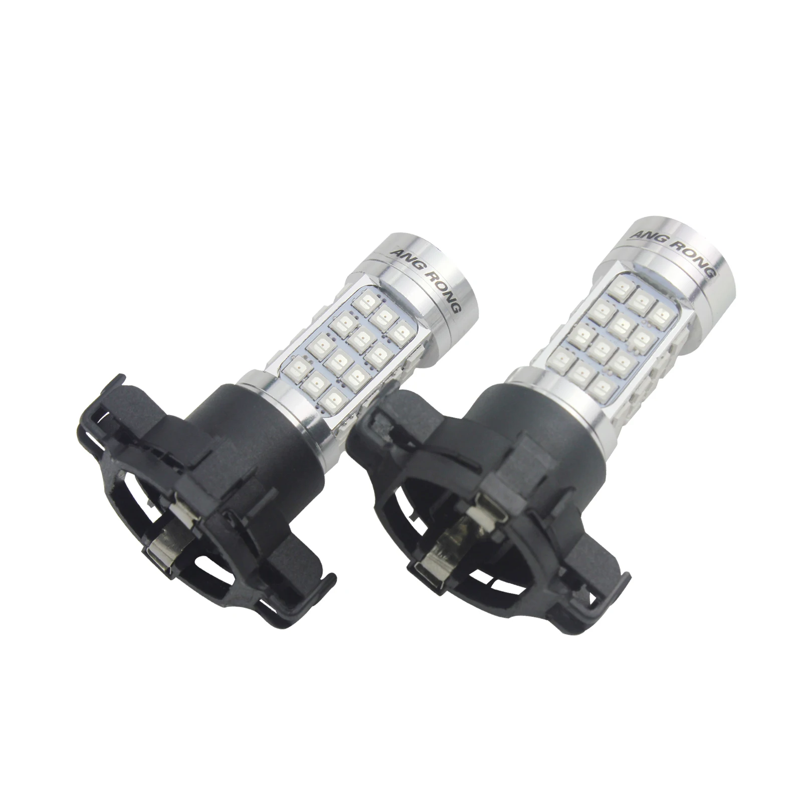 Ангронг 2x 45 Вт желтая лампа PY24W поворотный сигнал светодиодный свет ДХО для Range Rover Sport 2010-2012 BMW E90 E91 E92 E93+.