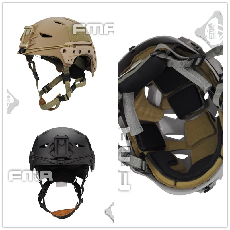 2017 NEW FMA Bump EXFIL Lite Tactical Helmet Tan black free shipping Party Masks | Дом и сад