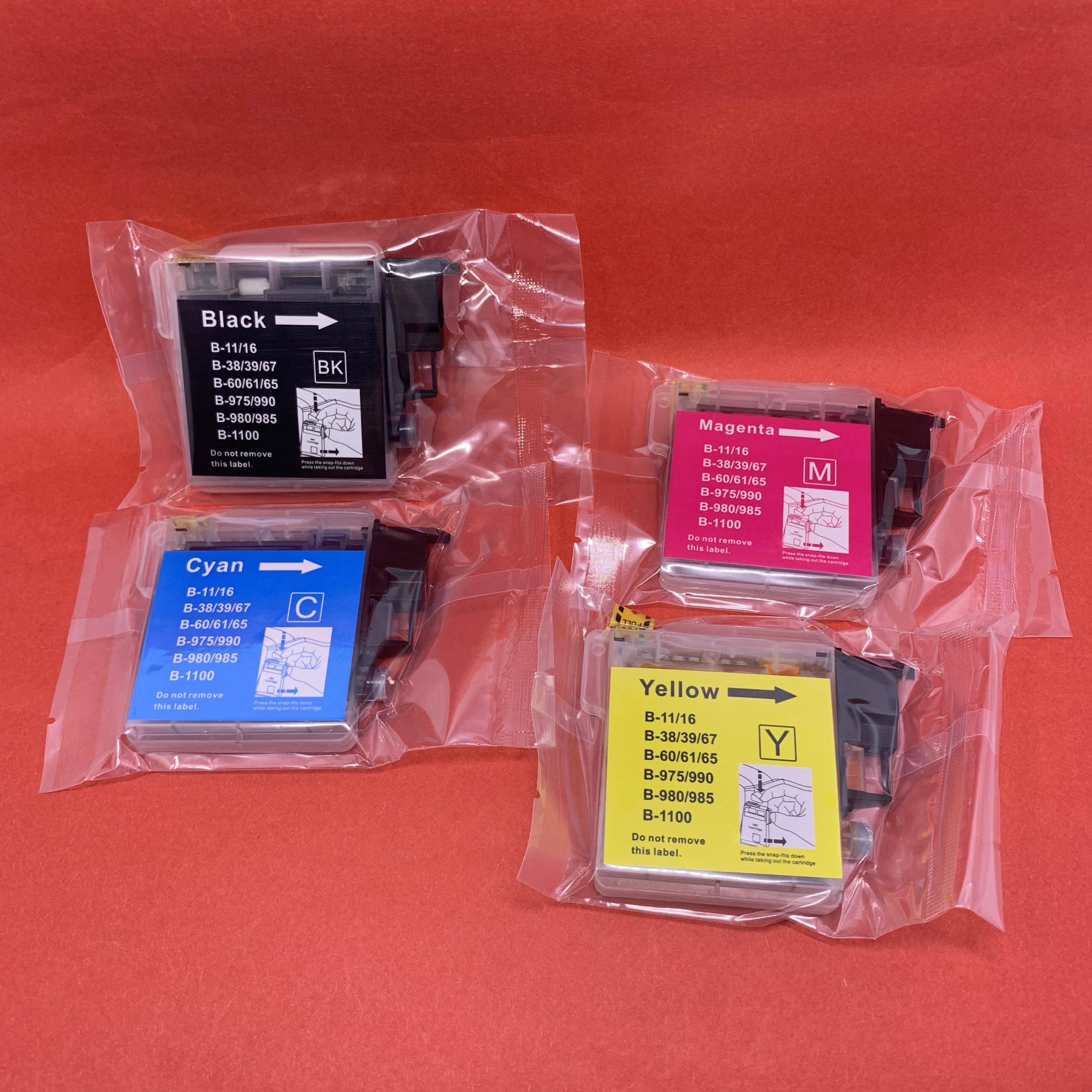 YOTAT совместимый чернильный картридж LC39 LC60 LC975 LC985 для Brother DCP J125 J315W J515W MFC J220 J265W/J415W|ink