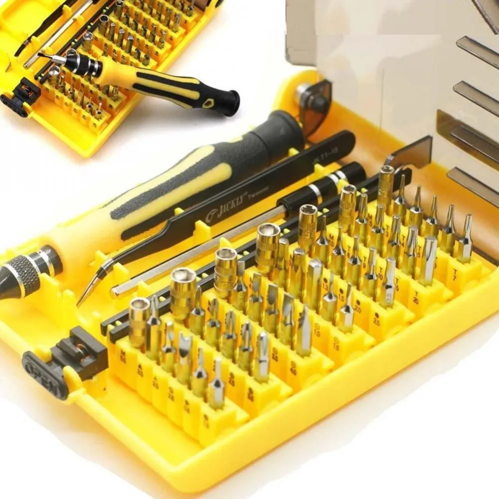 Прецизионная мини отвертка 45 в 1 электронная Магнитная набор инструментов ручные