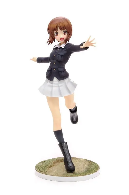 Новинка 1 шт. 22 см ПВХ Аниме Фигурки девушки und PANZER Nishizumi Miho экшн фигурки