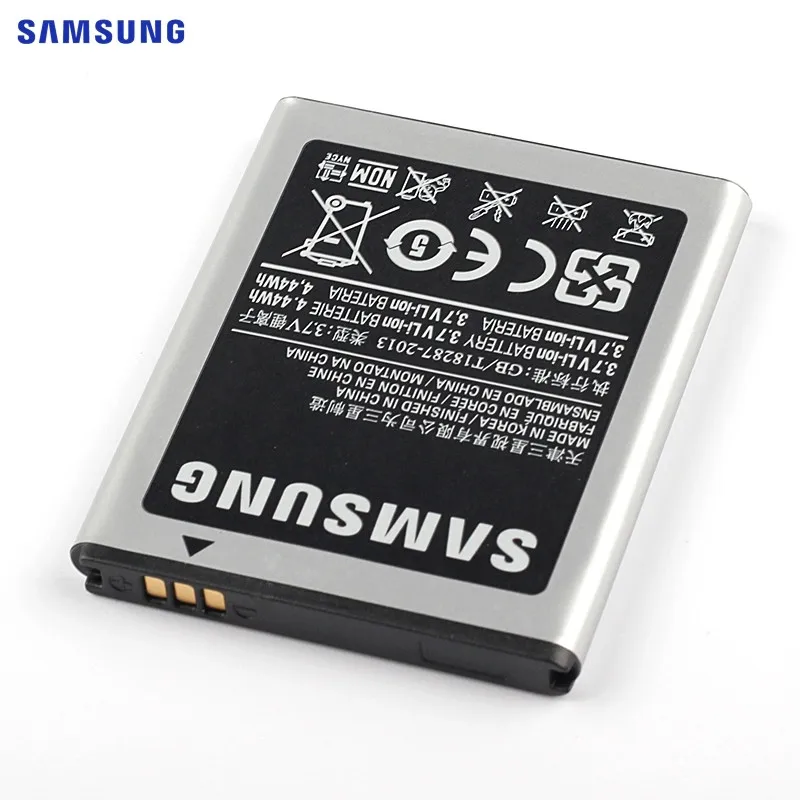 2 шт./лот SAMSUNG EB494353VU для Samsung S5330 S5232 C6712 S5750 GT S5570 i559 Подлинная батарея 1200 мАч сменная