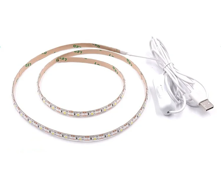 

Водонепроницаемая светодиодная лента, 60 светодиодов на метр, 5 В, 5050