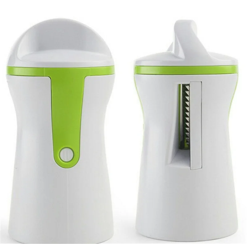 Spiralizer Silcer Портативный спиральизатор овощерезка ручной Многофункциональный Овощечистка из нержавеющей стали спиральный слайсер для картофеля кабачки спагетти - Цвет: Spiralizer Silcer