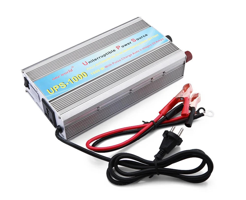 Инвертор для автомобиля 1KW/1000W 12V/24VDC инвертор 220V модифицированный синусоидальный
