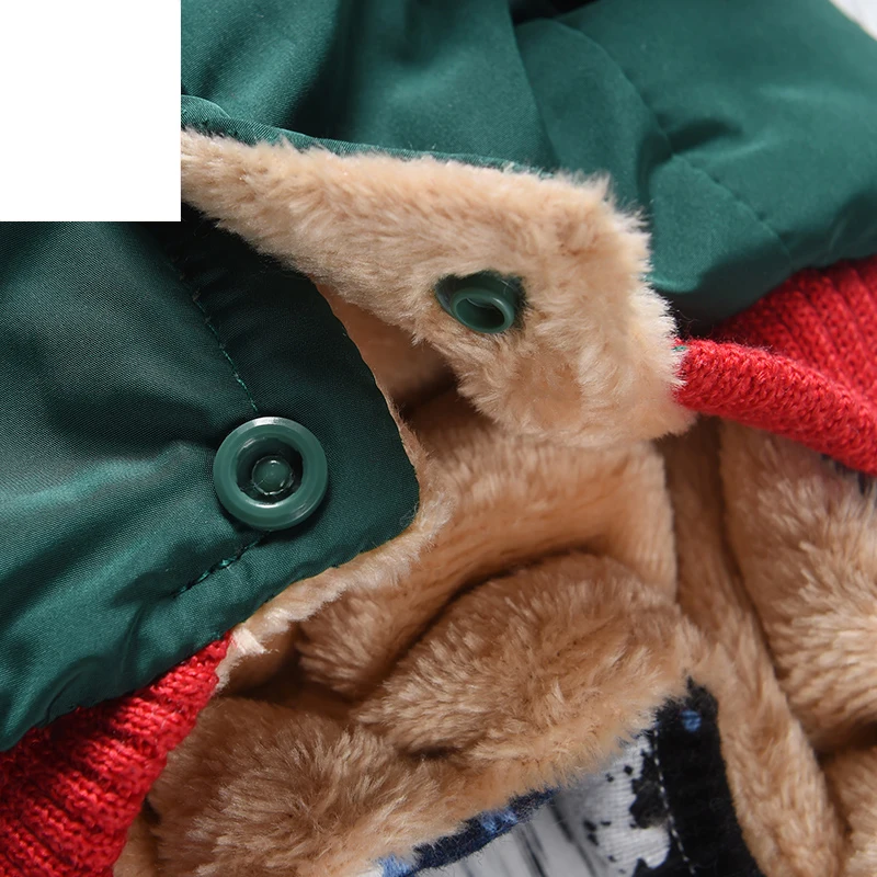 Армейская зимняя снежная форма для питомцев одежда собак теплые лыжные куртки