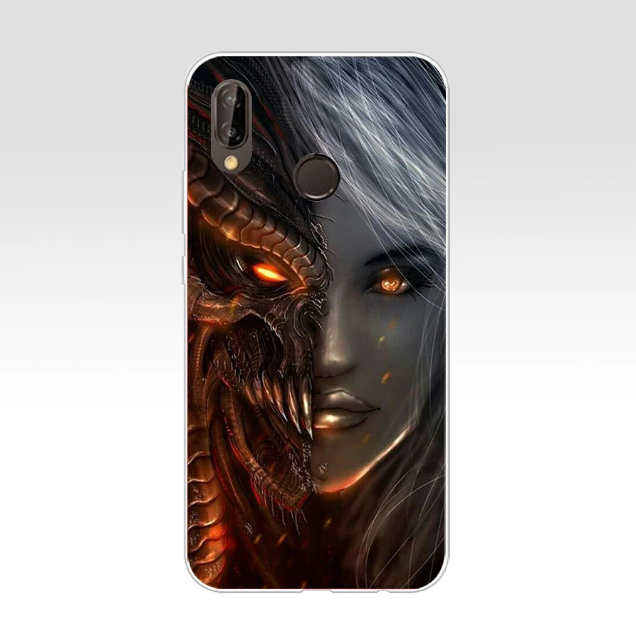 218SD dota 2 логотип мягкий Силиконовый ТПУ чехол для Honor 10 huawei p mate 10 20 30 lite y5 y6 prime