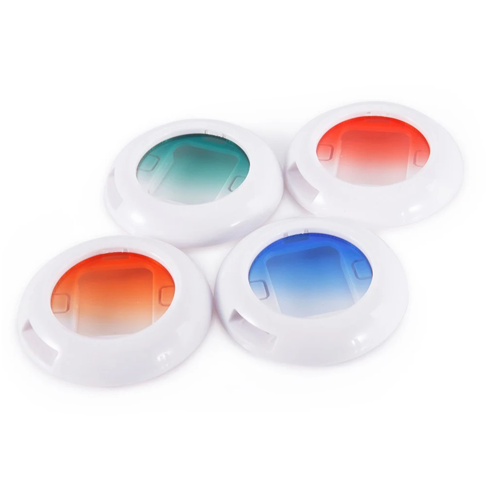 4 шт./компл. градиентный цветной фильтр для объектива камеры набор фильтров fuji