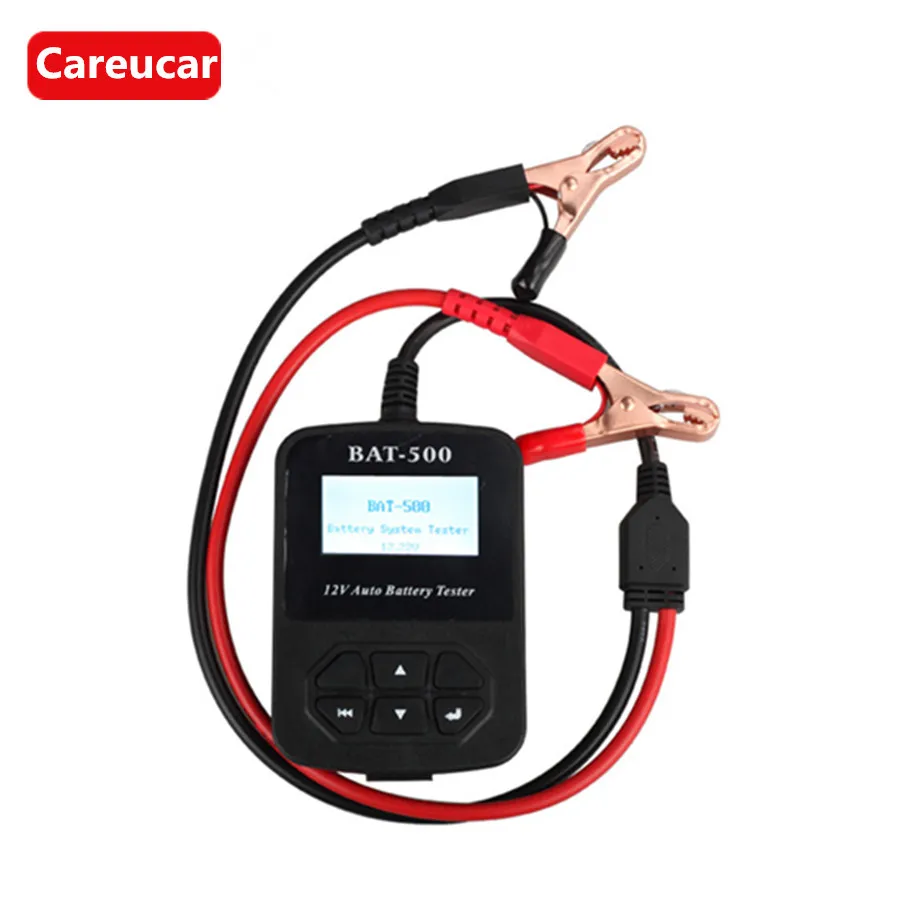 Careucar Летучая мышь-500 12V автоматический тестер батареи с портативным дизайном BAT500