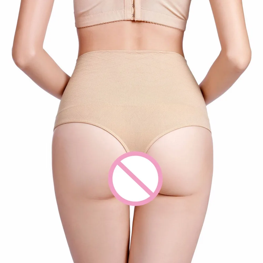 Женский корсет с высокой талией тонкие бесшовные прочные трусики Корректирующее