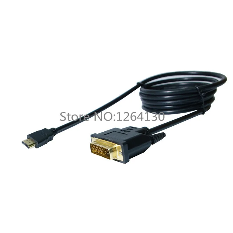 Высококачественный HDMI-совместимый с DVI DVI-D 24 + 1-контактный адаптер позолоченный