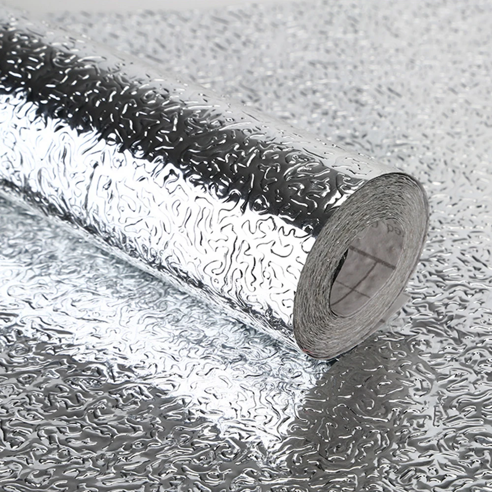 Самоклеящаяся алюминиевая фольга HILIFE маслостойкая высокотемпературная