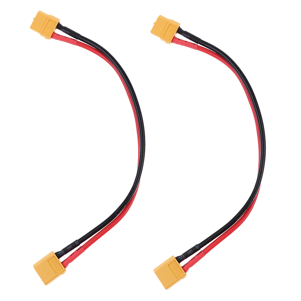 2 шт. силиконовый шнур XT60/XT 60 для зарядки аккумулятора RC Lipo|Детали и аксессуары| |