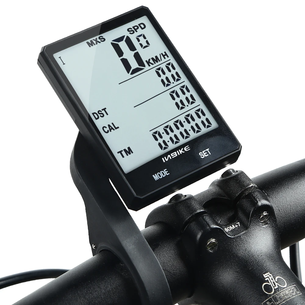 INBIKE 2 8 ''большой экран велосипедный компьютер беспроводной Каденс водостойкий