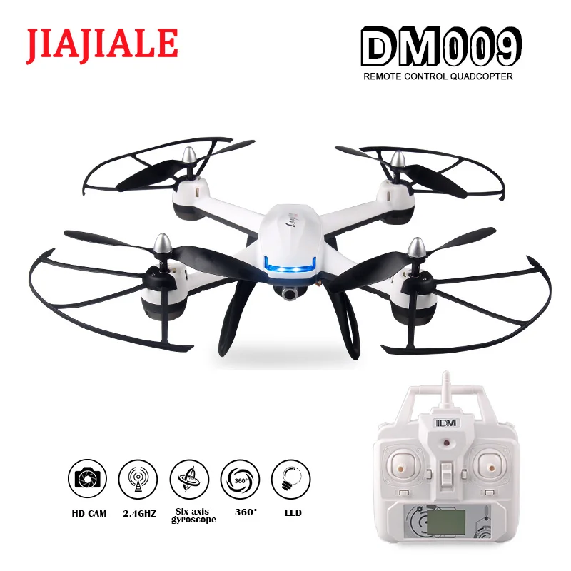 Дрон jiajale 33 см DM009 2 4 ГГц 4CH 6 осевой гироскоп RC Квадрокоптер FPV в реальном времени с