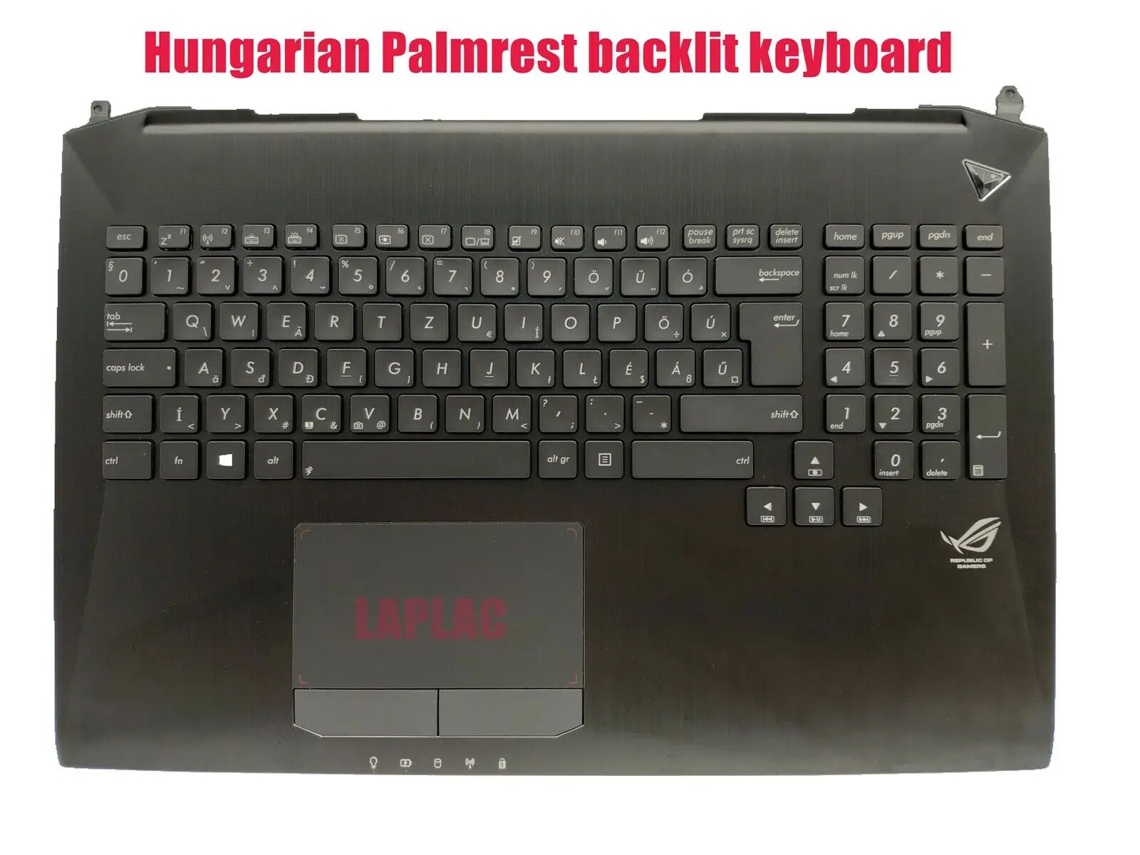 Клавиатура с подсветкой для Asus G750J G750JW G750JS G750JH|Клавиатуры замены| |