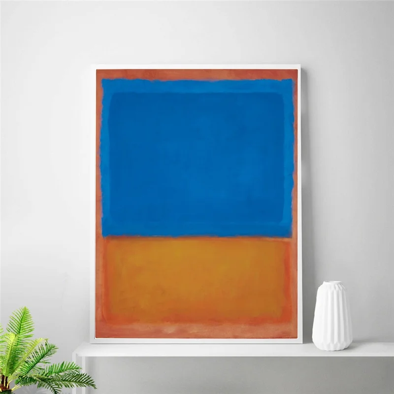 Художественный постер Mark Rothko психоделическая масляная живопись Классическая