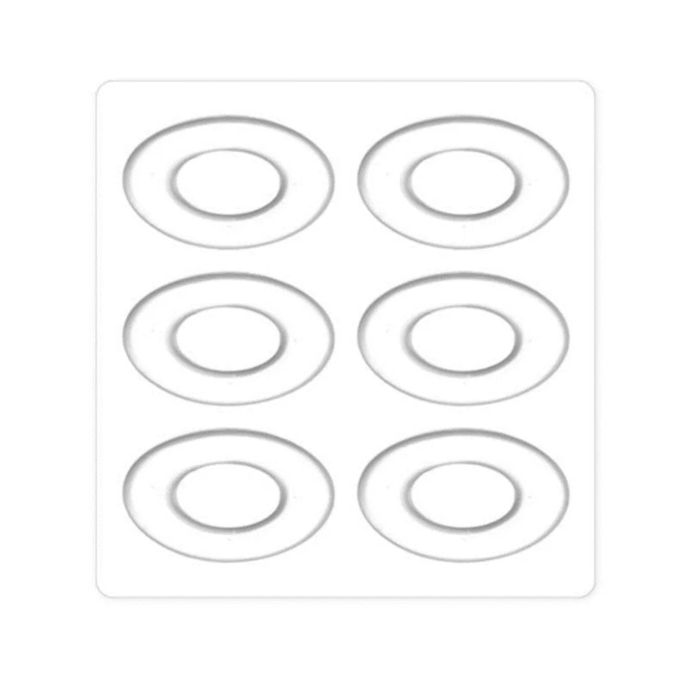 6 шт./компл. Мягкие Гелевые накладки для пальцев ног от мозолей обуви задние