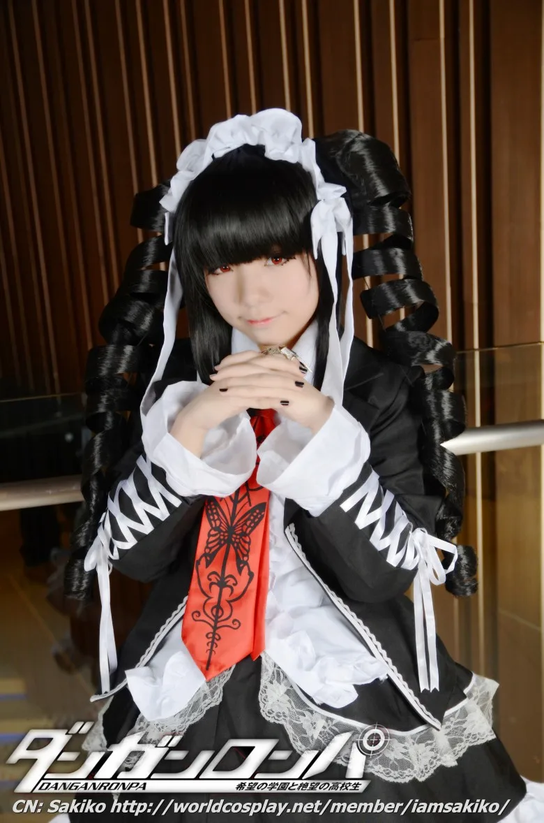 Danganronpa: Trigger Happy Havoc Celestia Ludenberg Косплей Костюм на заказ любой размер