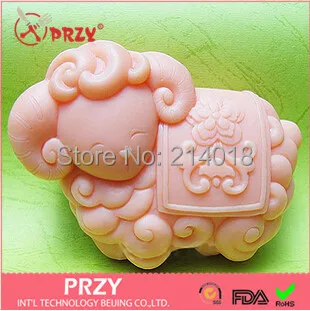 

Soap Mold Cake Decoration Mold Handmade Soap Mold Sell Hot Zodiac Sheep Modelling Silicon No.s406-1 Aroma Stone Moulds PRZY