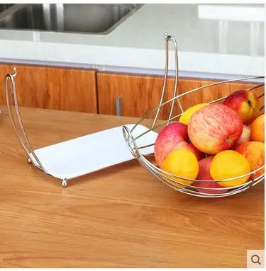 

Stainless steel european-style shelf living things large
