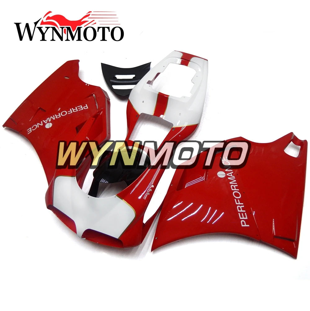 

Full Fairings For Ducati 996 998 916 748 Biposto Year 96 - 01 1996 2000 2001 2002 ABS Motorcycle Fairing Kit Red White Cowlings