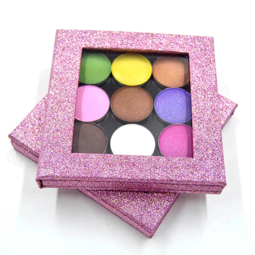 Новинка 2017 модная пустая Магнитная палитра тени для век подводка глаз пудра
