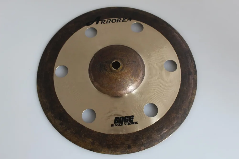 

Best popular 100% handmade EDGE series 10''Effect Cymbal,hole cymbal for sale