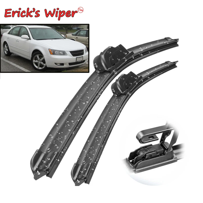 Щетки стеклоочистителя Erick's LHD для Hyundai Sonata EF 1998 2009 лобовое стекло переднее 22 + 19