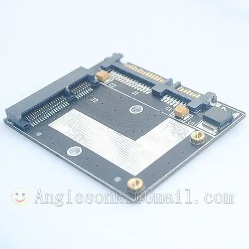 Слот для карты 52 Pin 50 мм Mini PCI E MSATA SSD жесткий диск преобразователь до 2 5 &quot3 5&quot SATA