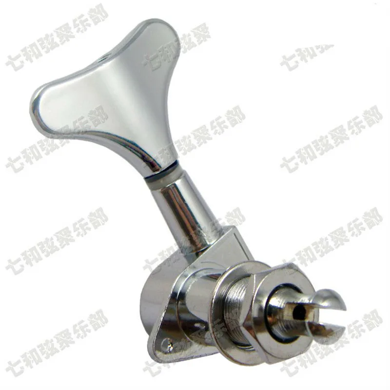 Хромовые электротюнинговые прищепки для бас-гитары 3R2L головки машины клавиши