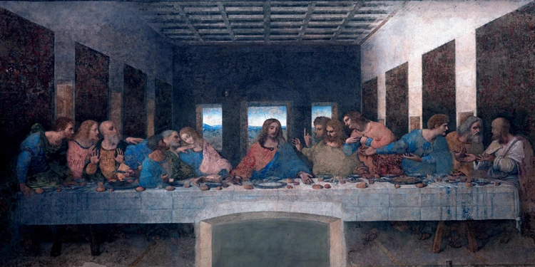 

scenery canvas print posters portrait picture classical wall art Imagich Top 100 printsThe Last Supper By Leonardo da Vinci