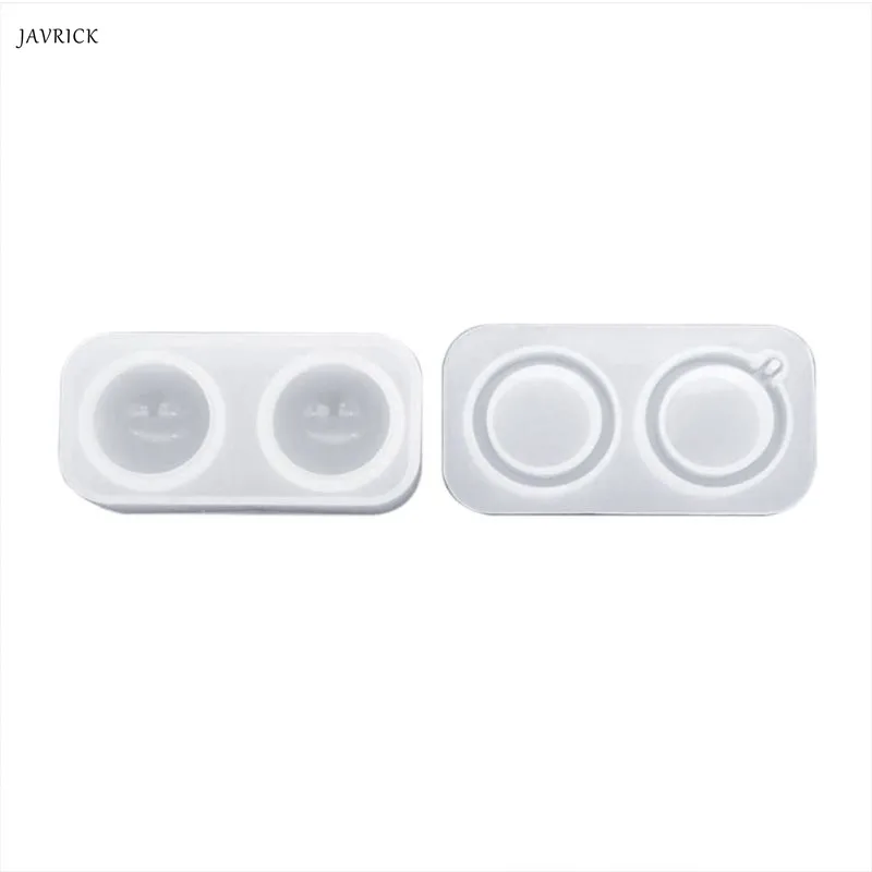 2 шт. силиконовые формы DIY ювелирных изделий кулон Вселенная круглый шар эпоксидные изделия из полимера подарки ручной работы Инструменты хрустальные зеркальные принадлежности
